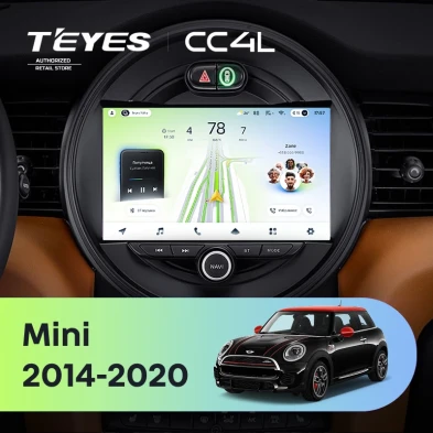 Штатная магнитола Teyes CC4L 6/64 Mini Cooper (2014-2020)