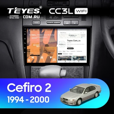 Штатная магнитола Teyes CC3L WiFi 2/32 Nissan Cefiro 2 A32 (1994-2000) F1
