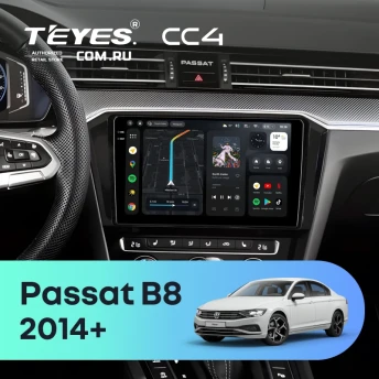 Штатная магнитола Teyes CC4 8/128 Volkswagen Passat B8 2014+