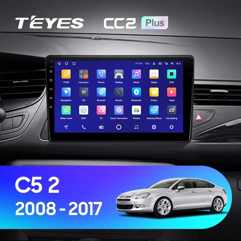 Штатная магнитола Teyes CC2 Plus 3/32 Citroen C5 2 (2008-2017) (0din) F2
