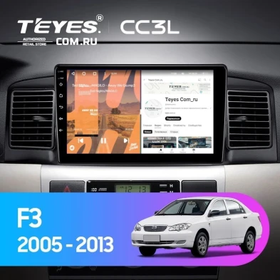Штатная магнитола Teyes CC3L 4/64 BYD F3 (2005-2013)