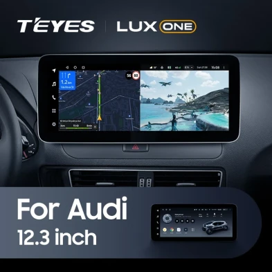 Штатная магнитола Teyes LUX ONE 6/128 Audi Q5 2 FY (2017-2024)