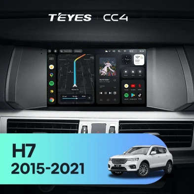 Штатная магнитола Teyes CC4 8/128 Hover Haval H7 1 (2015-2021)