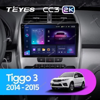 Штатная магнитола Teyes CC3 2K 4/64 Chery Tiggo 3 (2014-2015)