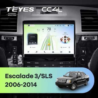 Штатная магнитола Teyes CC4L 6/64 Cadillac Escalade 3 (GMT900) (2006-2014)