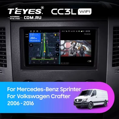 Штатная магнитола Teyes CC3L WiFi 2/32 Mercedes-Benz Sprinter (2006-2016) F2