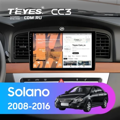 Штатная магнитола Teyes CC3 4/32 Lifan Solano (620, 630) (2008-2016)