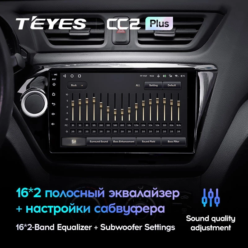 Штатная магнитола Teyes CC2L Plus 2/32 Kia Rio 3 (2011-2017)