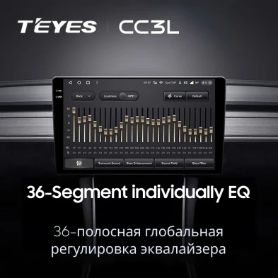 Штатная магнитола Teyes CC3L 4/32 Mitsubishi Colt (Z30) (2002-2012) Правый руль
