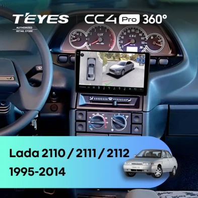 Штатная магнитола Teyes CC4 Pro 360 8/128 Lada 2112 (1995-2014)