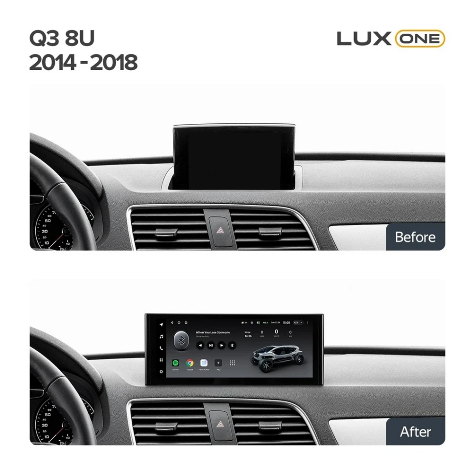 Штатная магнитола Teyes LUX ONE 6/128 Audi Q3 8U (2014-2018) (А)