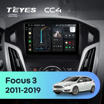 Штатная магнитола Teyes CC4 6/64 Ford Focus 3 (2011-2019) F2