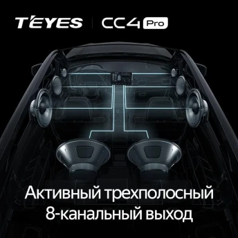 Штатная магнитола Teyes CC4 Pro 12/256 Fiat Albea (2005-2012)