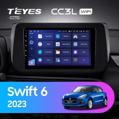 Штатная магнитола Teyes CC3L WiFi 2/32 Suzuki Swift 6 (2023-2026)