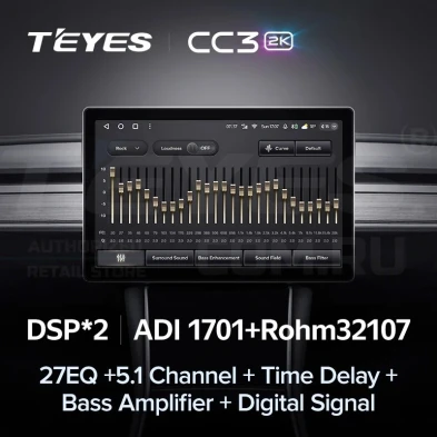 Штатная магнитола Teyes CC3 2K 4/32 Volkswagen Teramont 2017+ (13")