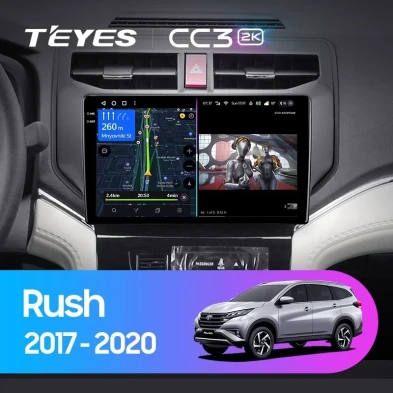 Штатная магнитола Teyes CC3 2K 4/32 Toyota Rush (2017-2020)
