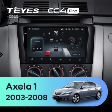 Штатная магнитола Teyes CC4 Pro 12/256 Mazda Axela 1 (2003-2008)