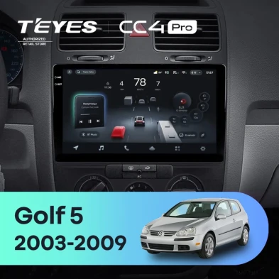 Штатная магнитола Teyes CC4 Pro 8/128 Volkswagen Golf 5 (2003-2009) F3