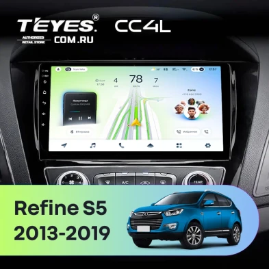 Штатная магнитола Teyes CC4L 6/64 JAC Refine S5 (2013-2019)