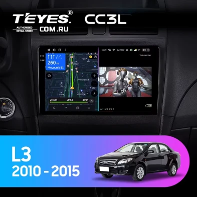 Штатная магнитола Teyes CC3L 4/64 BYD L3 (2010-2015)