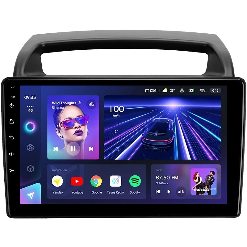 Штатная магнитола Teyes CC3 4/32 Kia Carnival VQ (2006-2014)